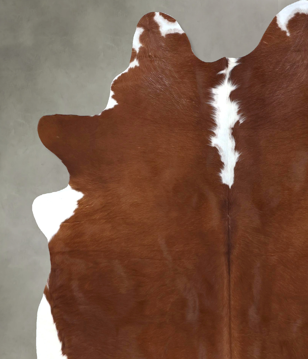 Hereford X-Large Brazilian Cowhide Rug 7'8"H x 6'4"W #B19379 by Hudson