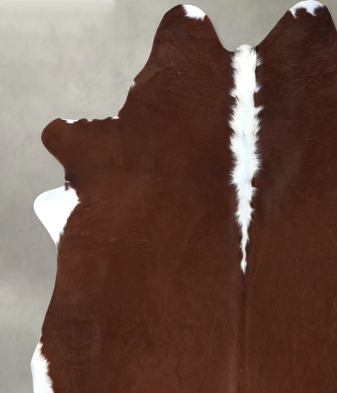 Hereford X-Large Brazilian Cowhide Rug 7'8"H x 6'6"W #B19380 by Hudson