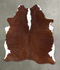 Hereford X-Large Brazilian Cowhide Rug 7'2