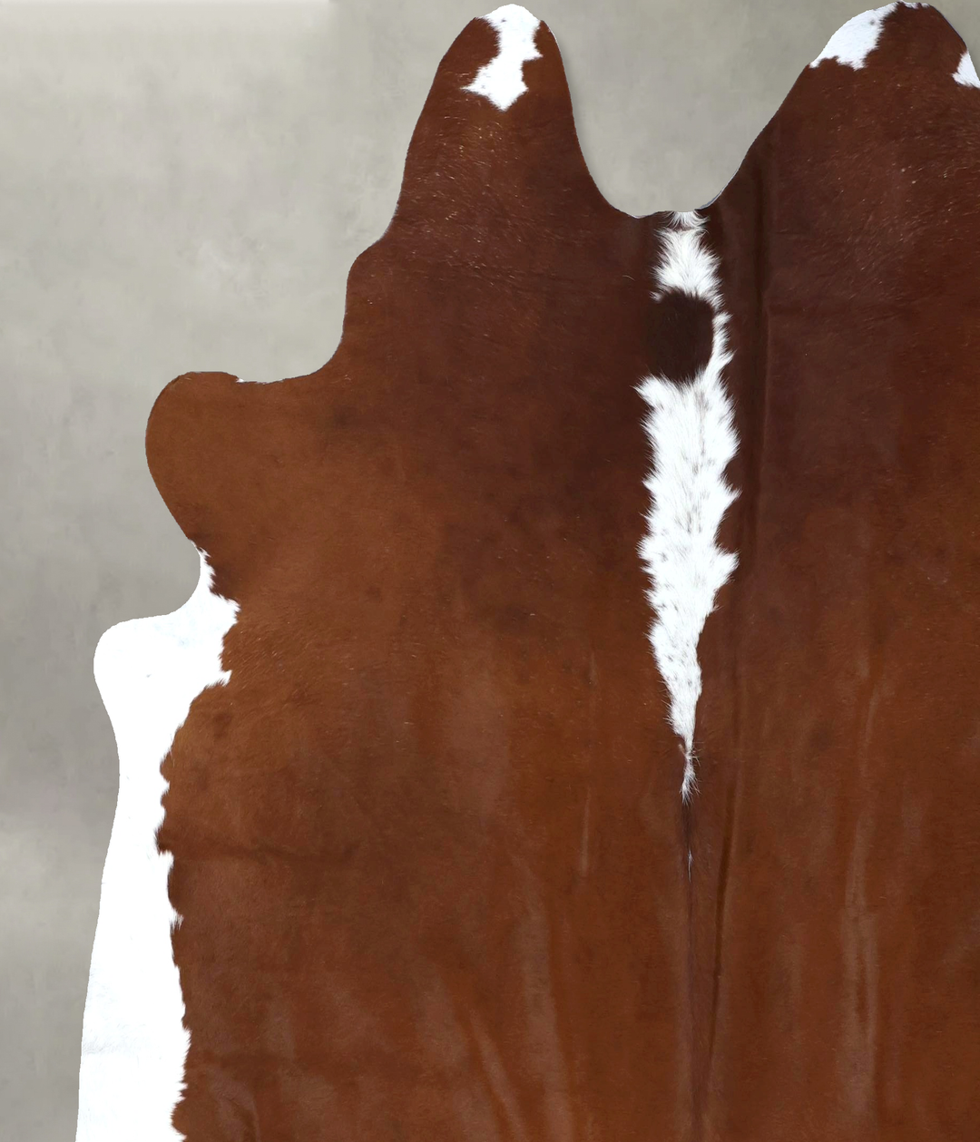 Hereford XX-Large Brazilian Cowhide Rug 7'7"H x 7'3"W #B19383 by Hudso