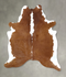 Hereford XX-Large Brazilian Cowhide Rug 8'1