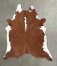 Hereford XX-Large Brazilian Cowhide Rug 8'5"H x 6'8"W #B19388 by Hudson Hides