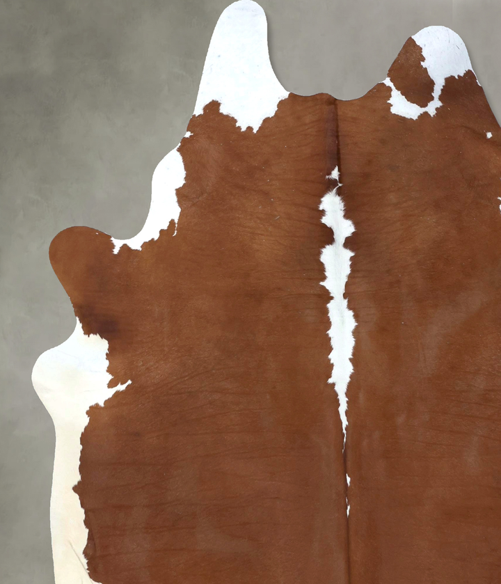 Hereford XX-Large Brazilian Cowhide Rug 8'5"H x 6'8"W #B19388 by Hudson Hides