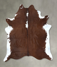 Hereford XX-Large Brazilian Cowhide Rug 7'8"H x 6'7"W #B19391 by Hudson Hides