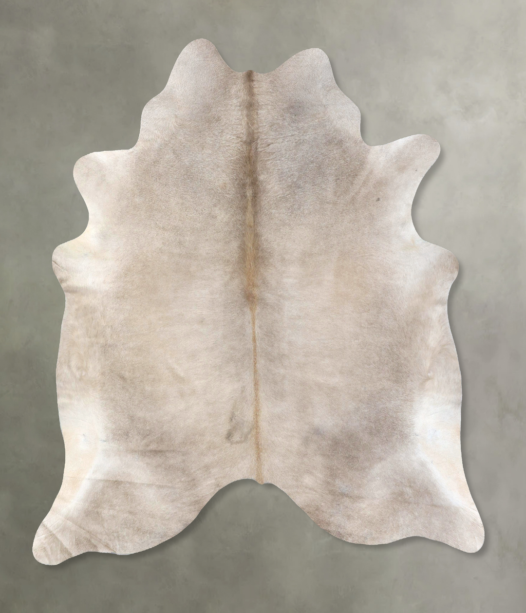 Champagne X-Large Brazilian Cowhide Rug 7'4"H x 6'8"W #B19393 by Hudso