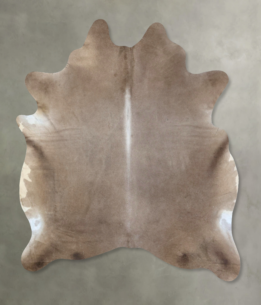 Champagne X-Large Brazilian Cowhide Rug 7'7"H x 6'2"W #B19394 by Hudson Hides