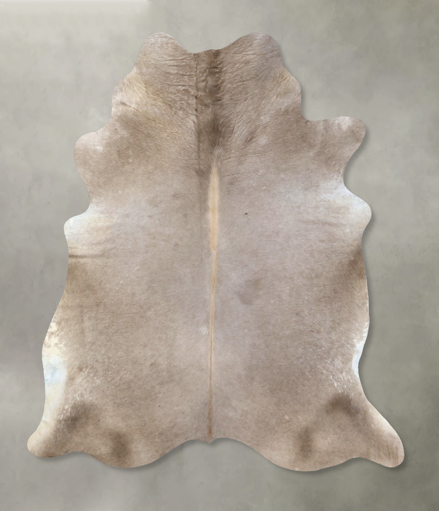 Champagne XX-Large Brazilian Cowhide Rug 7'10"H x 6'11"W #B19395 by Hudson Hides