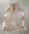 Champagne XX-Large Brazilian Cowhide Rug 7'10