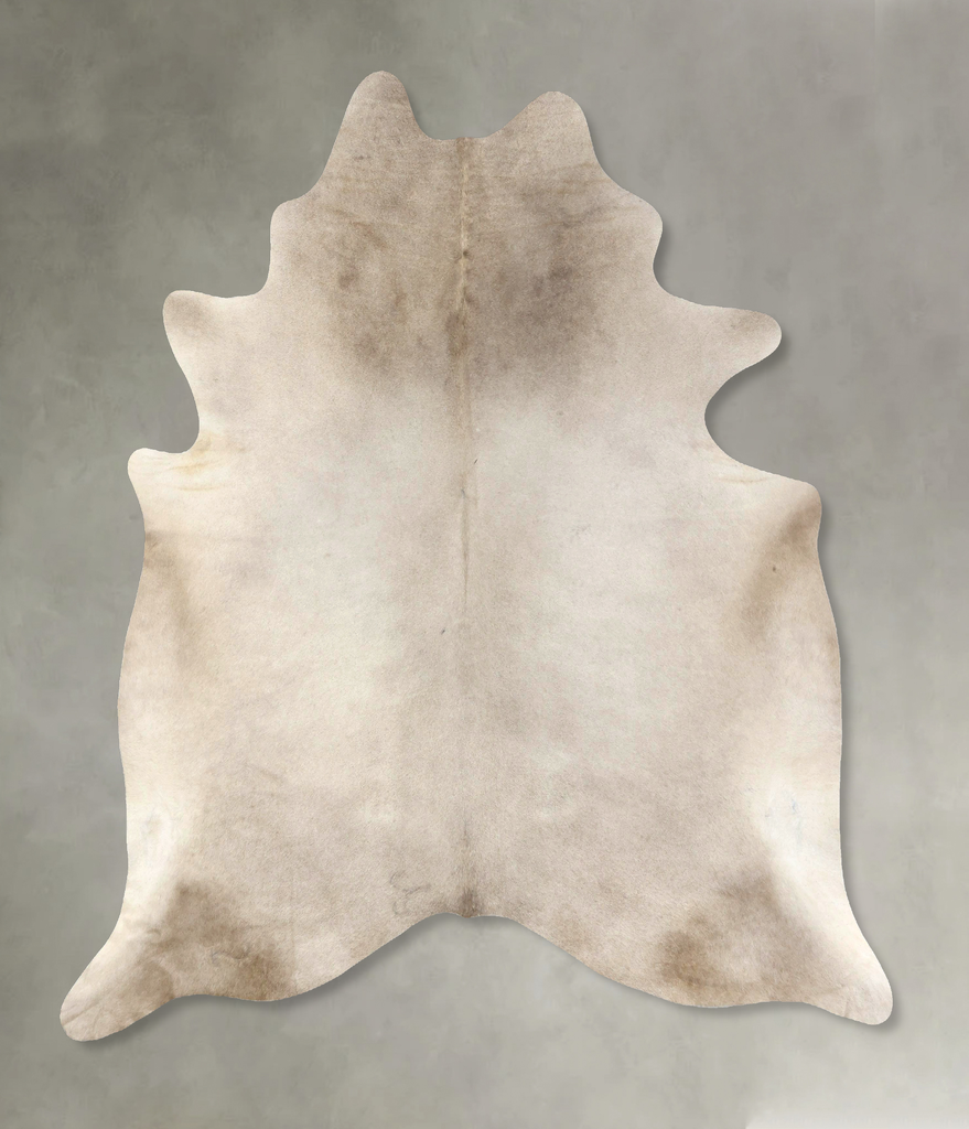 Champagne XX-Large Brazilian Cowhide Rug 7'10"H x 6'8"W #B19400 by Hudson Hides