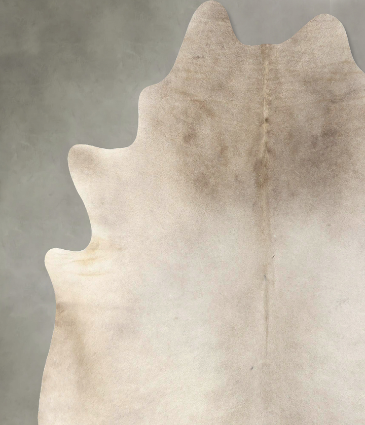 Champagne XX-Large Brazilian Cowhide Rug 7'10"H x 6'8"W #B19400 by Hudson Hides