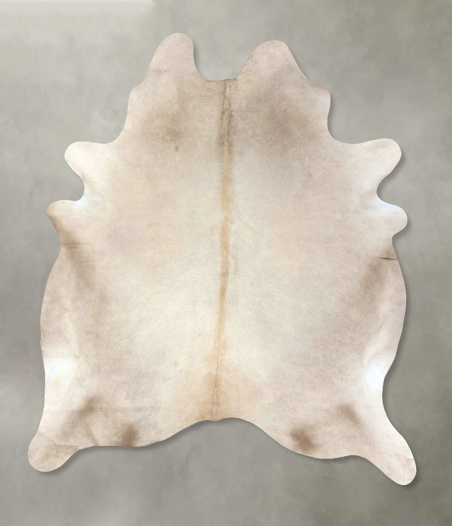 Champagne XX-Large Brazilian Cowhide Rug 8'3"H x 6'1"W #B19410 by Hudson Hides