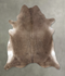 Taupe X-Large Brazilian Cowhide Rug 7'5