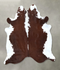 Hereford X-Large Brazilian Cowhide Rug 7'2