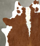 Hereford XX-Large Brazilian Cowhide Rug 8'2"H x 6'11"W #B19417 by Hudson Hides