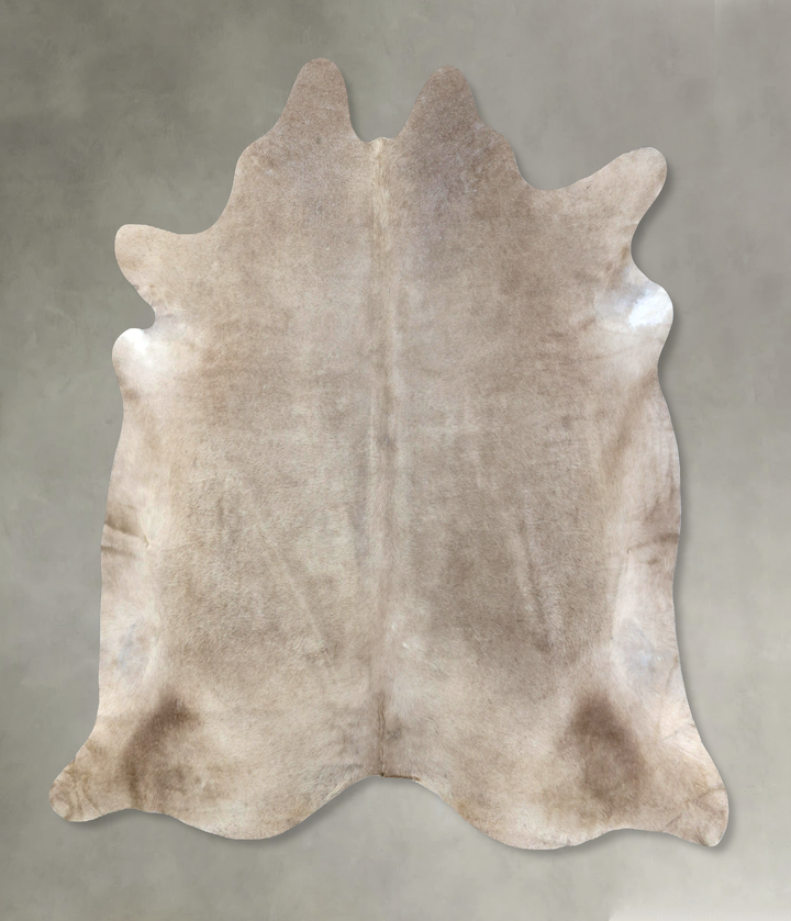 Champagne XX-Large Brazilian Cowhide Rug 7'7"H x 7'10"W #B19420 by Hudson Hides
