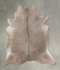 Taupe X-Large Brazilian Cowhide Rug 7'6