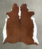 Hereford X-Large Brazilian Cowhide Rug 7'2