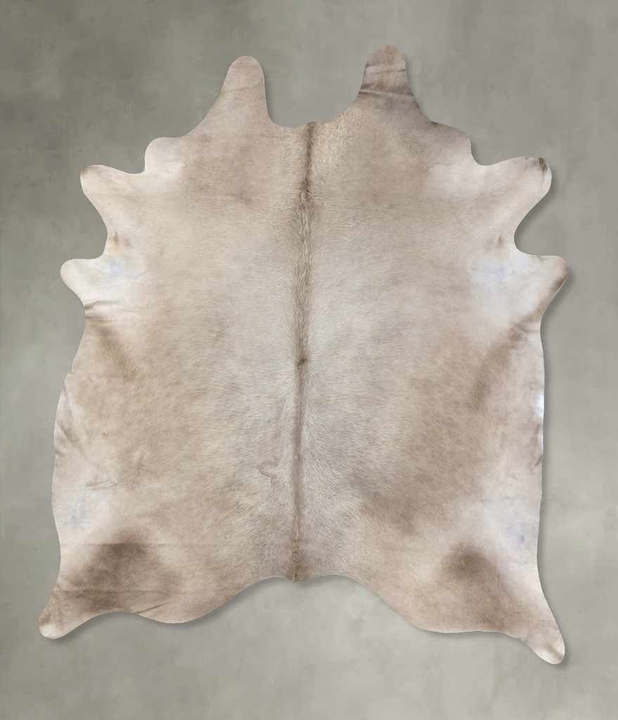 Champagne XX-Large Brazilian Cowhide Rug 8'10"H x 6'10"W #B19431 by Hudson Hides