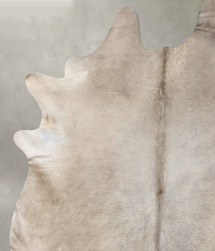 Champagne XX-Large Brazilian Cowhide Rug 8'10"H x 6'10"W #B19431 by Hudson Hides