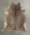 Champagne XX-Large Brazilian Cowhide Rug 7'11
