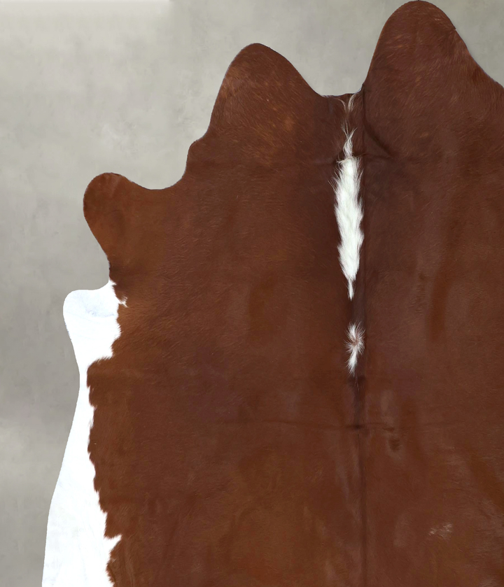 Hereford XX-Large Brazilian Cowhide Rug 7'1"H x 7'1"W #B19435 by Hudson Hides