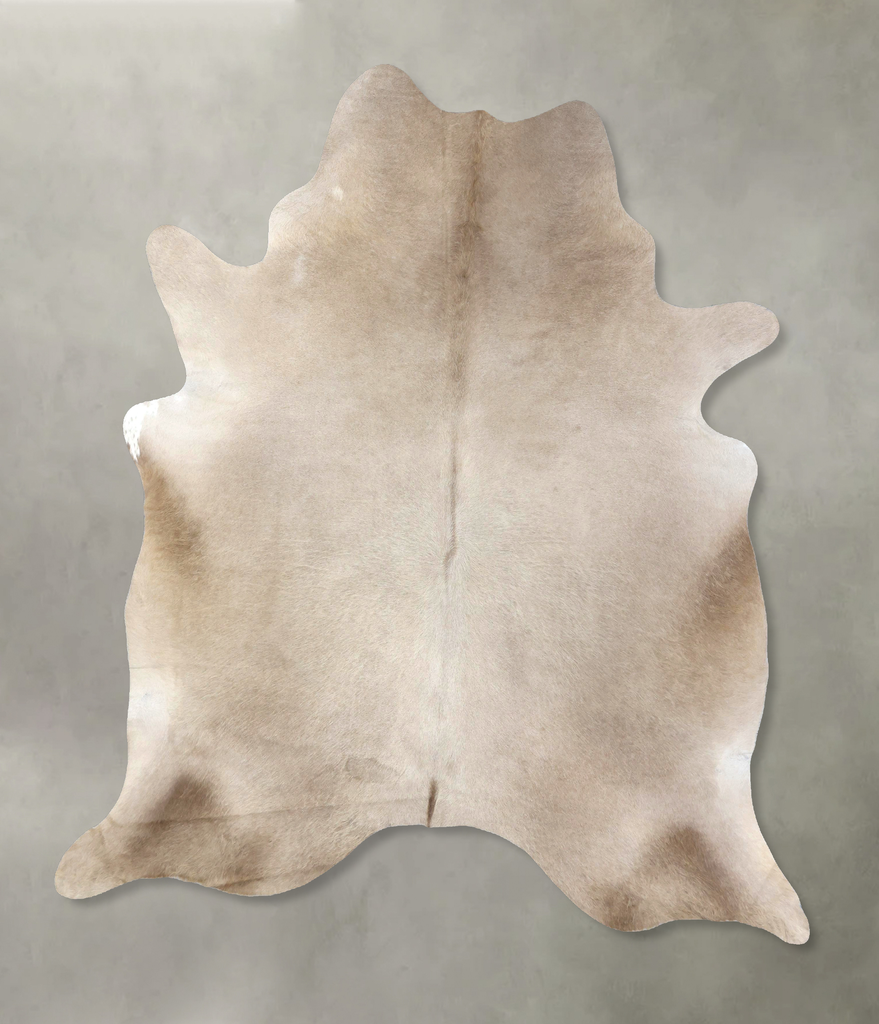 Champagne XX-Large Brazilian Cowhide Rug 7'11"H x 6'10"W #B19439 by Hudson Hides