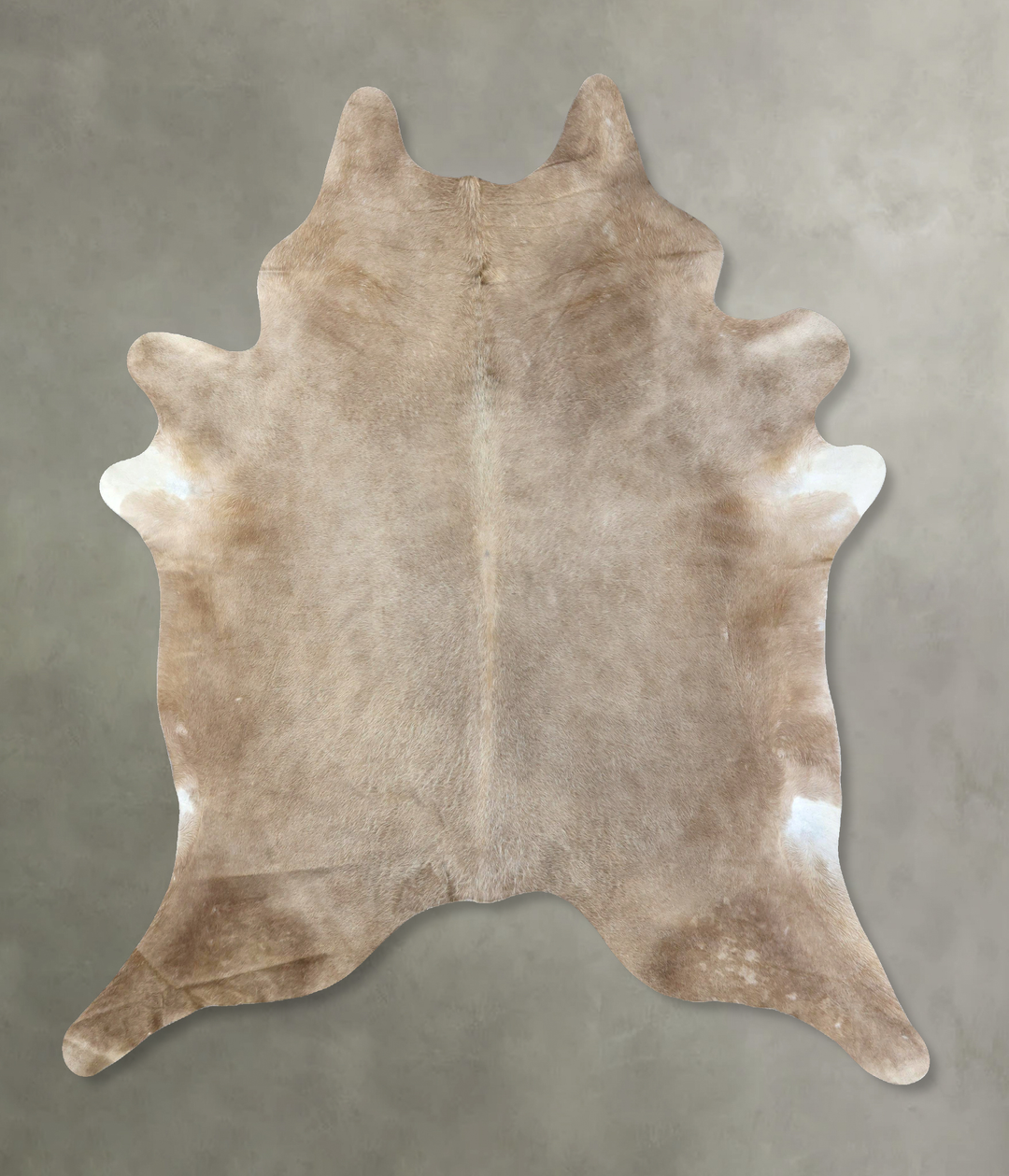 Champagne XX-Large Brazilian Cowhide Rug 9'2"H x 7'3"W #B19442 by Huds