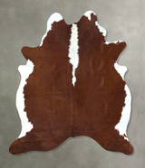 Hereford X-Large Brazilian Cowhide Rug 7'9"H x 6'4"W #B19447 by Hudson Hides