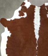 Hereford X-Large Brazilian Cowhide Rug 7'6"H x 5'11"W #B19458 by Hudson Hides
