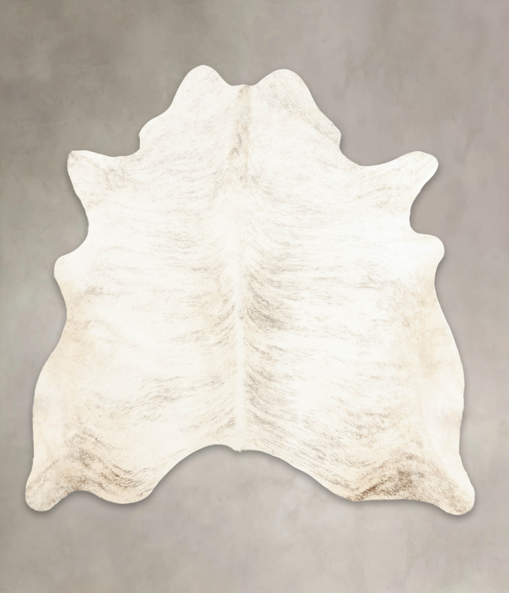 Grey Brindle Cowhide Rug #B1949