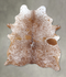 Salt and Pepper Brown X-Large Brazilian Cowhide Rug 7'10
