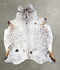 Salt and Pepper Brown Large Brazilian Cowhide Rug 6'2