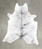 Salt and Pepper Black X-Large Brazilian Cowhide Rug 7'8