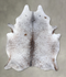 Salt and Pepper Brown X-Large Brazilian Cowhide Rug 7'4