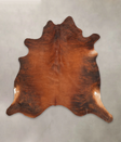 Medium Brindle X-Large Brazilian Cowhide Rug 6'11"H x 6'10"W #B1961 by Hudson Hides