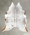 Salt and Pepper Brown X-Large Brazilian Cowhide Rug 6'10
