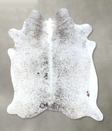 Salt and Pepper Black X-Large Brazilian Cowhide Rug 6'11"H x 6'1"W #B19635 by Hudson Hides