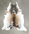 Salt and Pepper Brown X-Large Brazilian Cowhide Rug 7'6