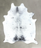 Salt and Pepper Black XX-Large Brazilian Cowhide Rug 8'2