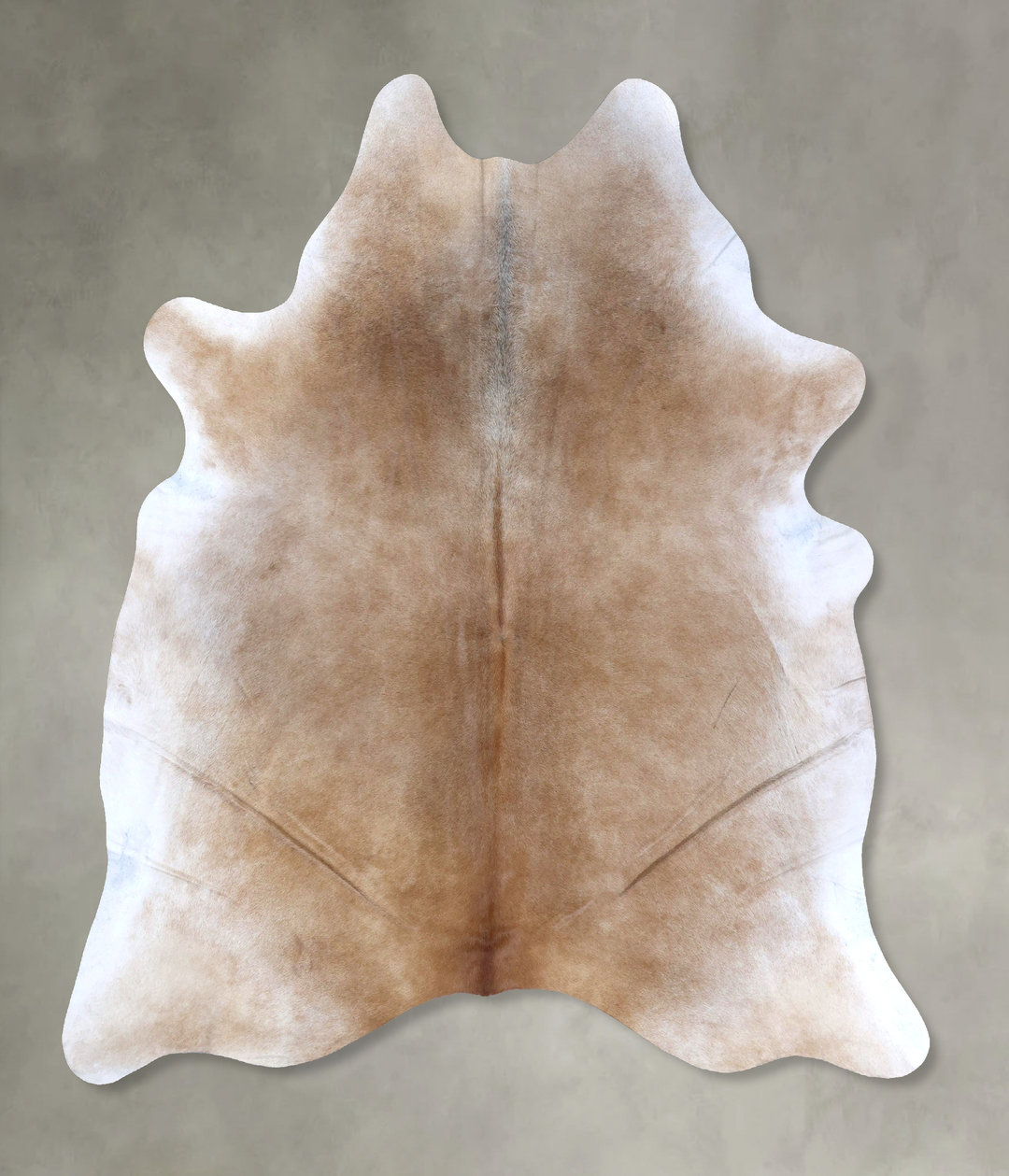 Light Caramel XX-Large Brazilian Cowhide Rug 8'0"H x 6'7"W #B19788 by 