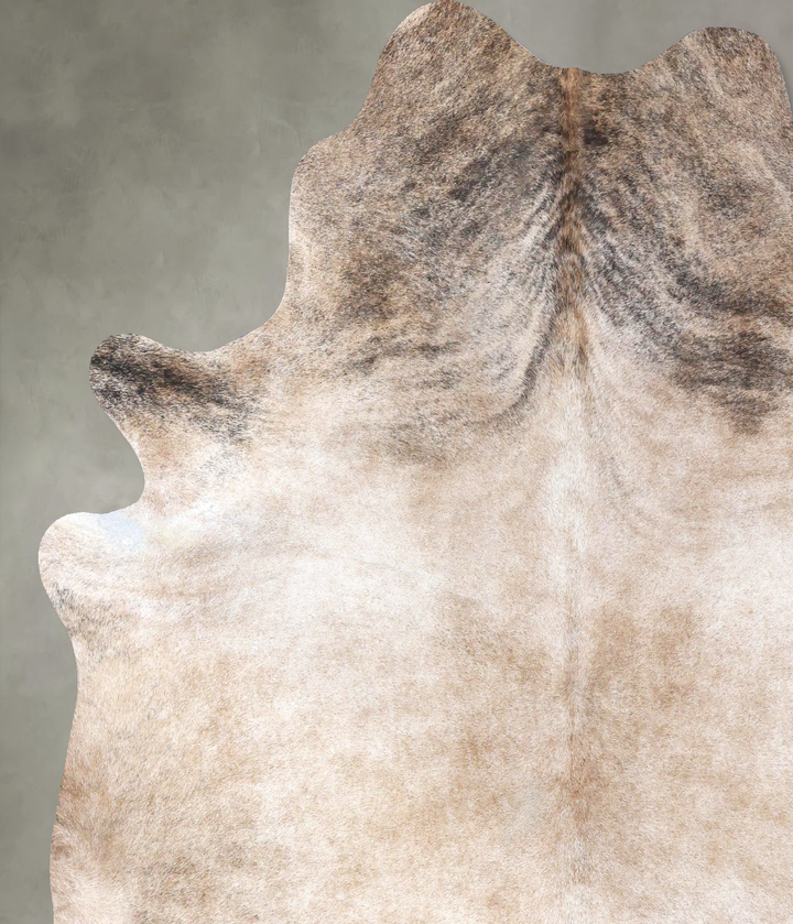 Light Brindle XX-Large Brazilian Cowhide Rug 7'11"H x 6'10"W #B19793 by Hudson Hides