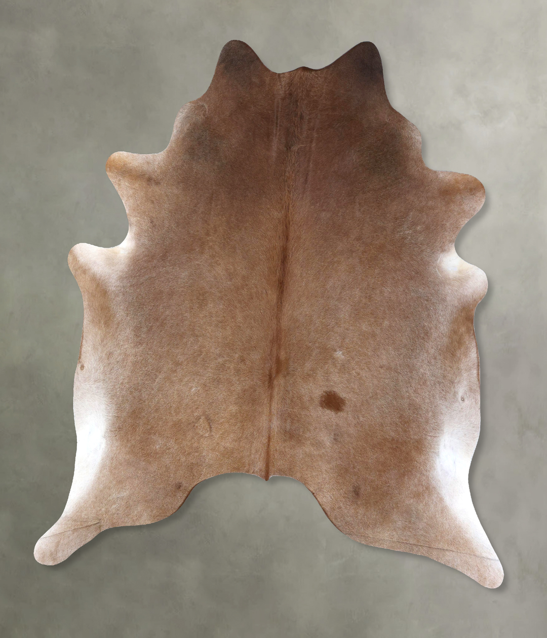 Warm Caramel XX-Large Brazilian Cowhide Rug 8'2"H x 6'7"W #B19794 by H