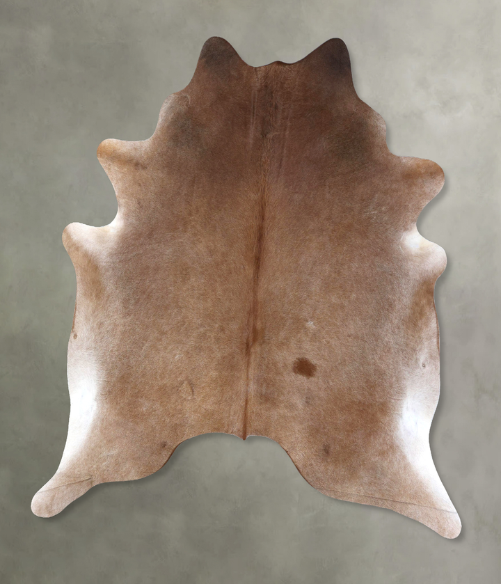 Warm Caramel XX-Large Brazilian Cowhide Rug 8'2"H x 6'7"W #B19794 by Hudson Hides