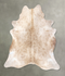 Light Caramel XX-Large Brazilian Cowhide Rug 8'0