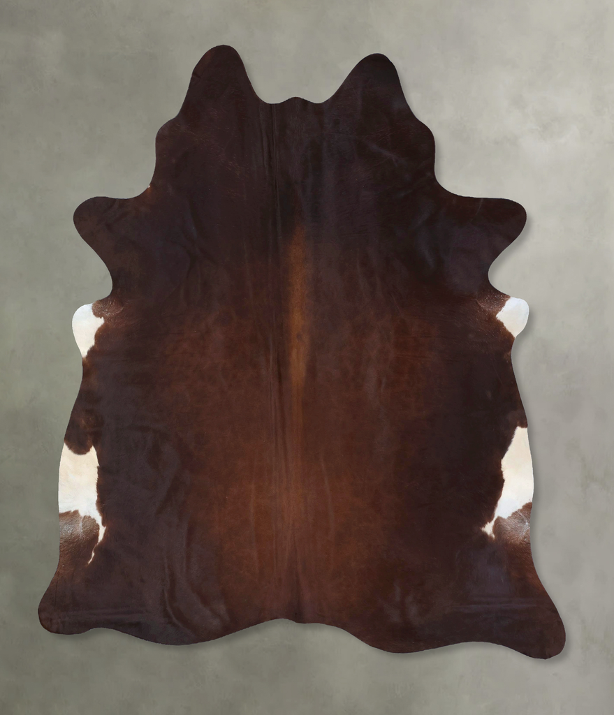 Warm Caramel X-Large Brazilian Cowhide Rug 7'9"H x 6'5"W #B19800 by Hudson Hides