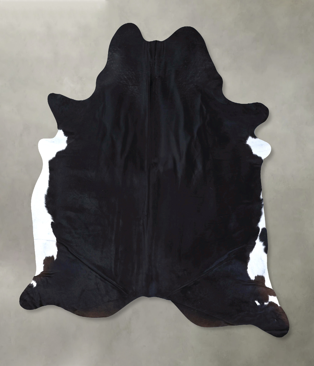 Black and White XX-Large Brazilian Cowhide Rug 8'4"H x 6'9"W #B19801 b