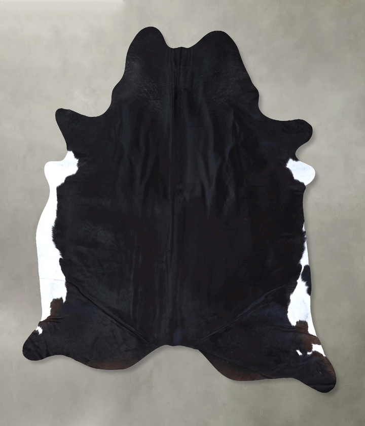 Black and White XX-Large Brazilian Cowhide Rug 8'4"H x 6'9"W #B19801 by Hudson Hides