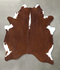 Hereford X-Large Brazilian Cowhide Rug 7'6