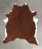 Brown and White Regular XX-Large Brazilian Cowhide Rug 8'0