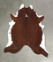 Brown and White Regular XX-Large Brazilian Cowhide Rug 8'0